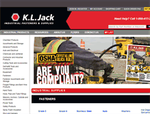 Tablet Screenshot of kljack.com
